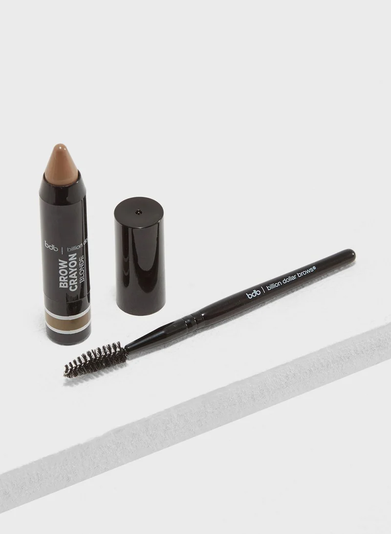 Billion Dollar Brows Bump It Up! Brow Crayon Kit - Blonde