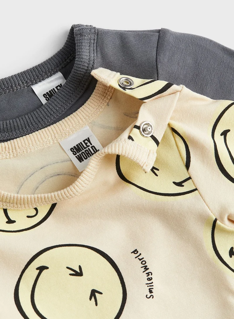 H&M Kids 2 Pack Assorted Bodysuit