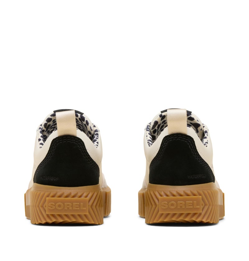 Sorel Women's ONA Ave Low Sneaker Waterproof, Chalk/Black, 8 Regular - Image 3