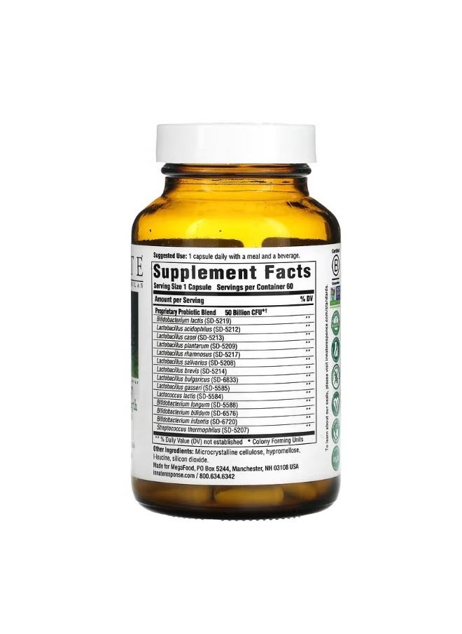 Innate Response Formulas Flora 50 14 Clinical Strength 60 Capsules  - Image 2