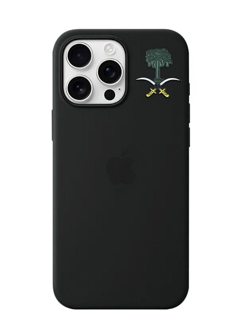 2 Pieces Saudi Arabia Emblem  Metal Sticker for Mobile or Any Smooth Surface - Image 4