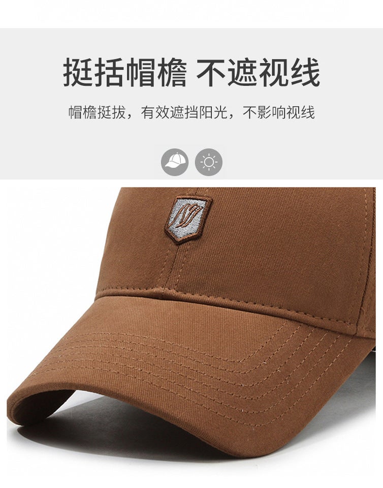 Unisex Winter Cap Corduroy Embroidered Letter Hip-hop Baseball Hat - Image 3