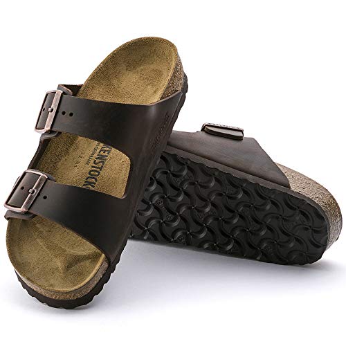 BIRKENSTOCK صنادل بيركنستوك أريزونا الجلدية للجنسين، بني - Image 5