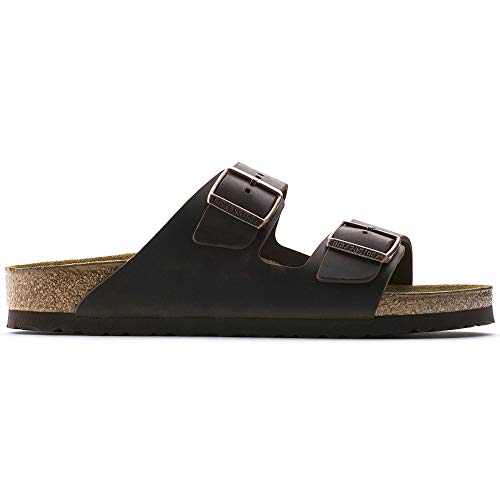 BIRKENSTOCK صنادل بيركنستوك أريزونا الجلدية للجنسين، بني - Image 2