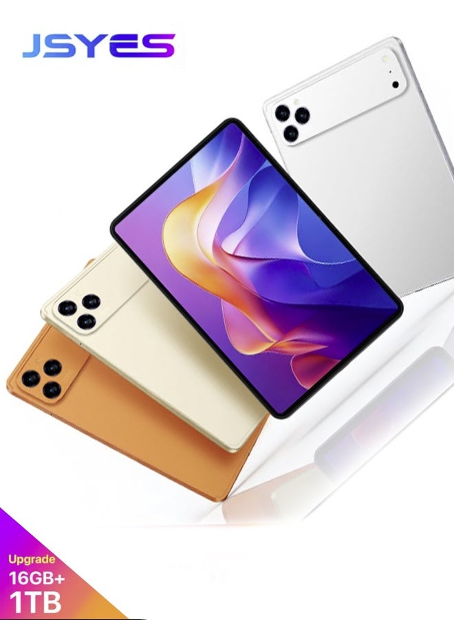 JSYES TAB J14 Tablet Gift Set – 10.1" HD In-Cell IPS Display, 16GB RAM + 1TB Storage, Android 15, Dual SIM 5G, 13MP Camera, 6000mAh Battery - Image 4