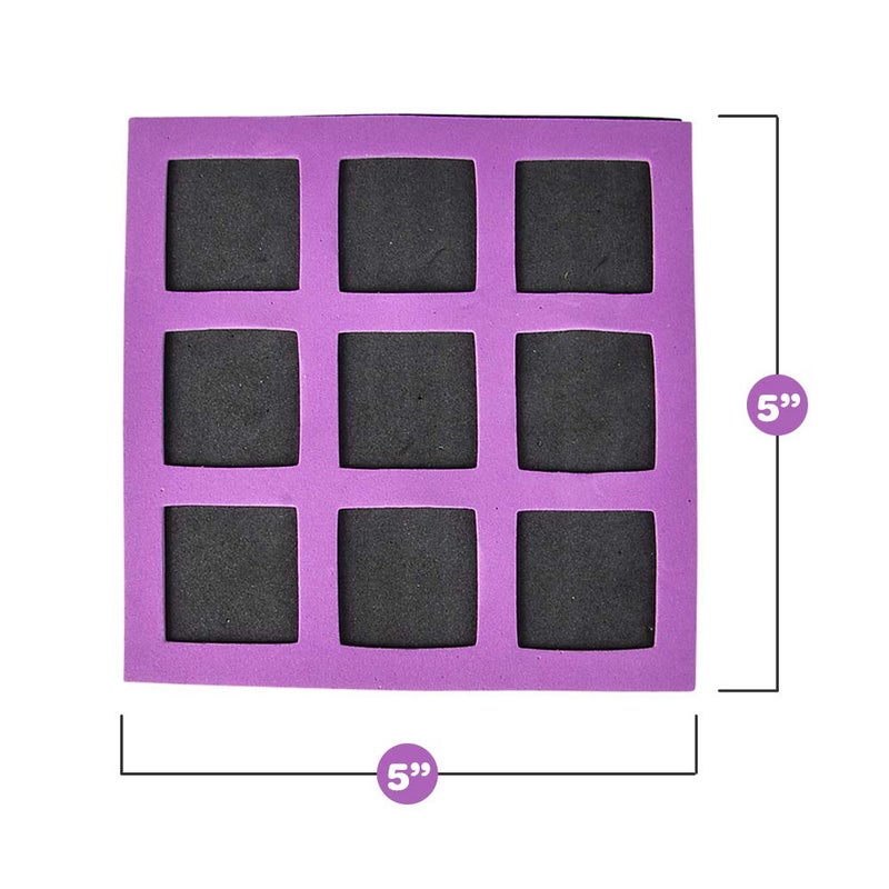 Bedwina Tic Tac Toe (Bulk Pack of 24) 5"x5" Foam Tic-Tac-Toe Mini Board Game Toys for Kids, Birthday Party Favors, Goody Bag Stuffers, Classroom Prizes & Occupational Therapy, Stocking Stuffers - Image 2