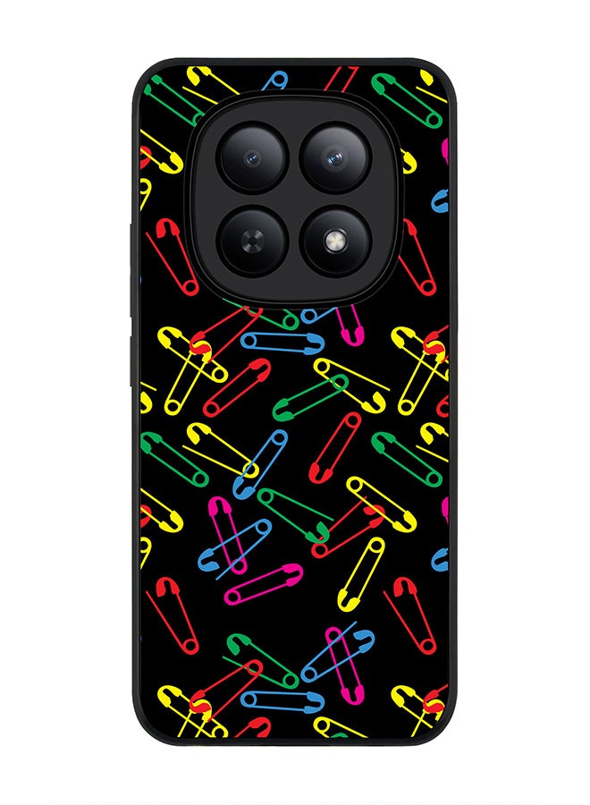 For Xiaomi Redmi Note 15 5G / Poco M8 Case,Slim fit Camera Protection, Shockproof Thin Phone cover  - Safety Pins