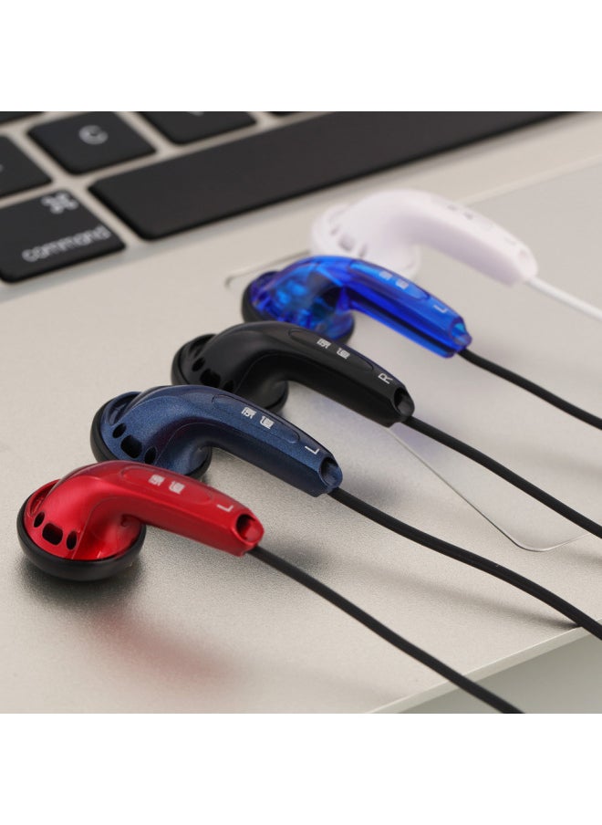 Shake The Same Paragraph For Fulan Sound Original Channel Headphones Flat Plug HIFI Net Red Subwoofer MX500 In-ear With Wheat-Color:Franchise Original Tract 3.5mm White With Wheat
