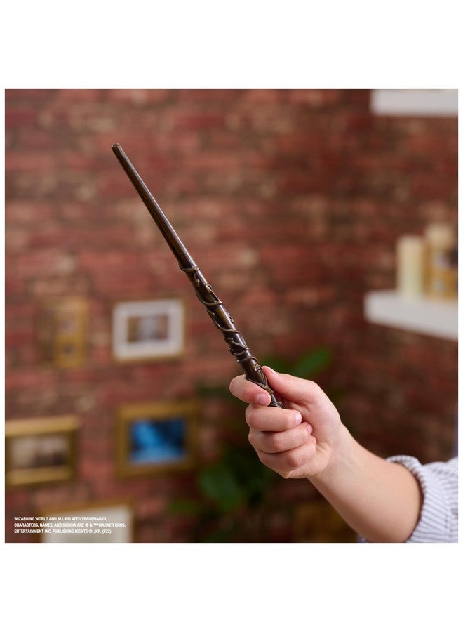 Wizarding World Harry Potter, 12-inch Magical Collector Hermione Granger Wand with Stand & Die-cast Icon, Magical Creatures Series - Image 4