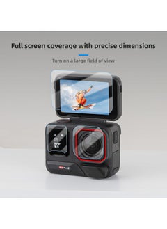 Generic Sunnylife Insta360 Ace Pro 2 Tempered Film Accessories Protective Film Lens Explosion-proof Film-Color:2+2+2 Set  - Image 3