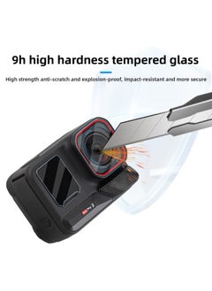 Generic Sunnylife Insta360 Ace Pro 2 Tempered Film Accessories Protective Film Lens Explosion-proof Film-Color:2+2+2 Set  - Image 4