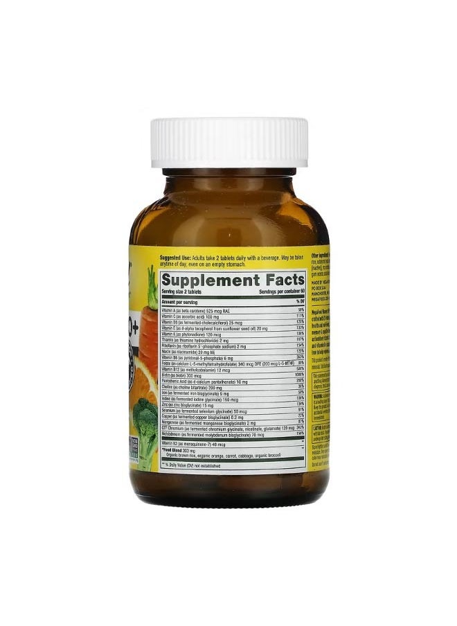 MegaFood Womens 40 Advanced Multivitamin 120 Tablets  - Image 2