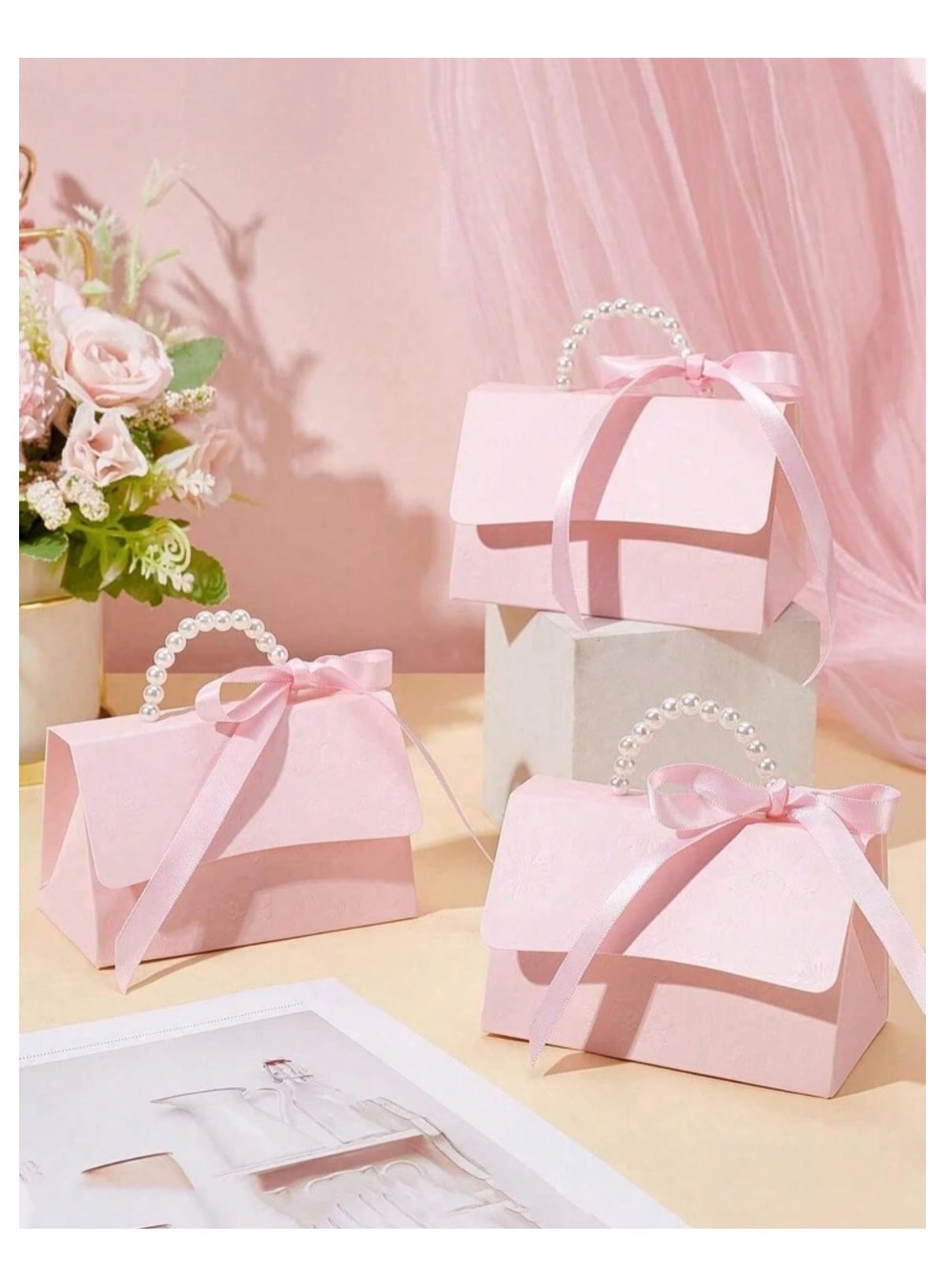 Generic 10-Piece Pink Eid and Party Gift Boxes | Best Price KSA ...