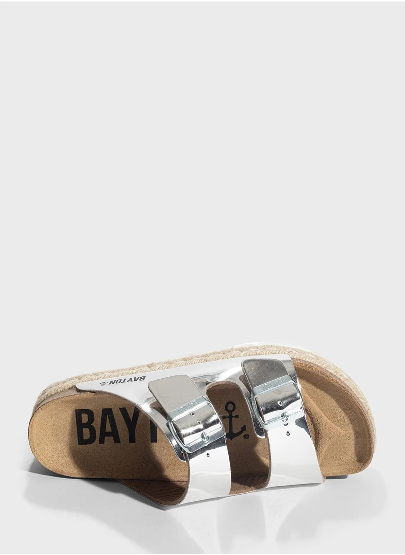 BAYTON Alcee Double Strap Platform Sandals