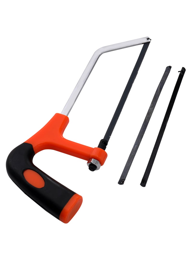BMB tools Hand Metal Saw 8Inch | Adjustable Hacksaw Frame With Blade Cabin | Heavy Duty for Metal, Steel Pipe, PVC, Wood  - Image 2