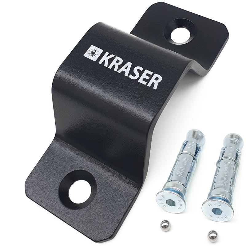KRASER KR40B Security Anchor for Chain up to 40 High Security 2 Expansion Bolts Anti Theft Floor and Wall Ground for Chain Parking Garage Motorcycle Trailer Scooter Bike