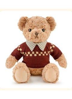 VRCOW 10Inch Teddy Bear Stuffed Animal, Soft Cuddly Stuffed Plush Bear, Gifts for Kids Baby Toddlers on Baby Shower, Valentine's Day (Light Brown)  - Image 1