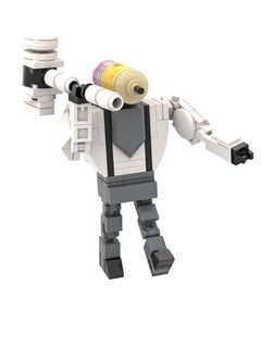 General Skibidi Toilet Man Toy Building Blocks Set 549Pcs Pencil Man Set Toy Ideas Toys Battle Horror Game Model Ideas Toys Gifts for Adult & Kids  - Image 4
