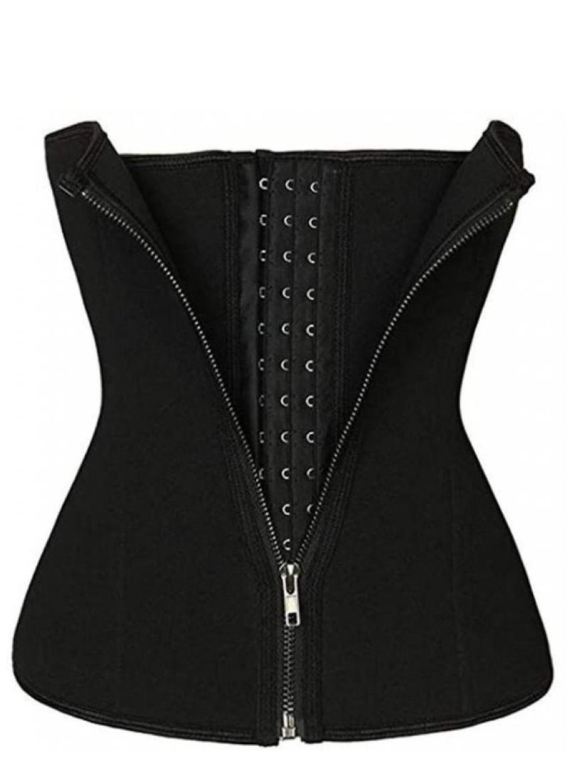 Alissa Women's Double Control Waist Trainer Corset Body Shaper Tummy Control Vest Line Training Belt Slimming Shirt Training Vest Yoga Belt (XXL)  - Image 1