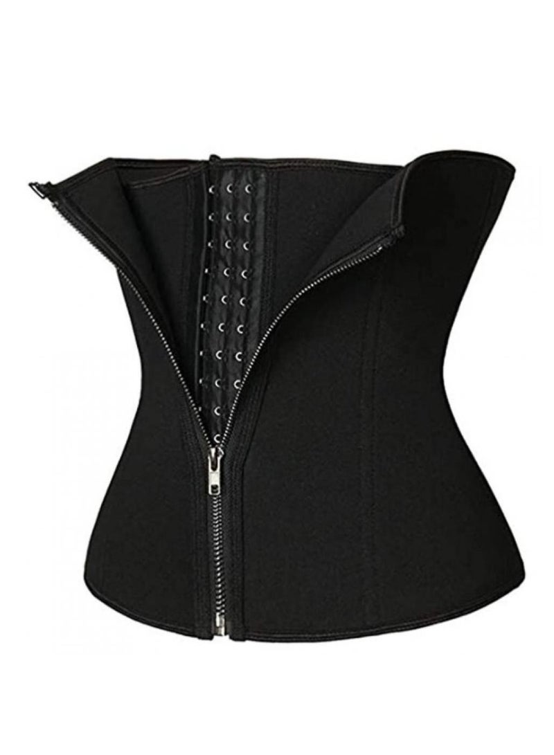 Alissa Women's Double Control Waist Trainer Corset Body Shaper Tummy Control Vest Line Training Belt Slimming Shirt Training Vest Yoga Belt (XXL)  - Image 2