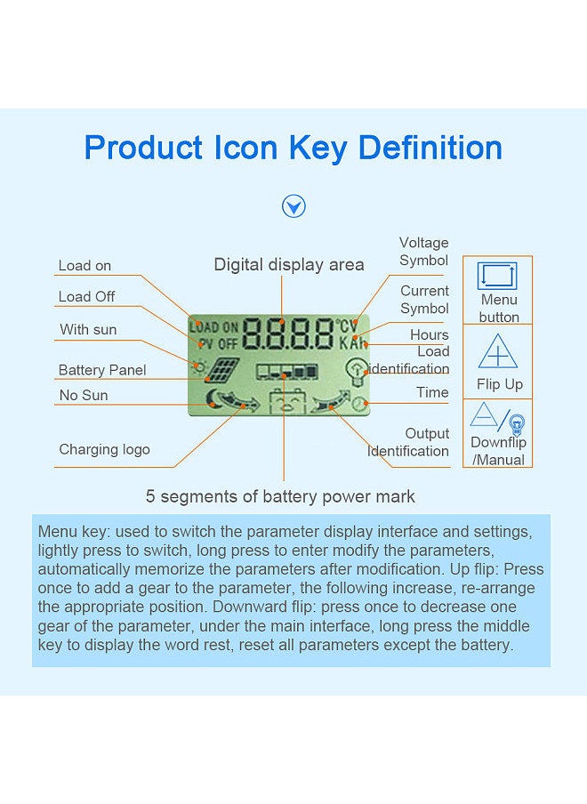 Generic - 30A MPPT Solar Charge Controller 12/24V Auto Focus Solar Panel Controller Battery Intelligent Regulator - Image 1