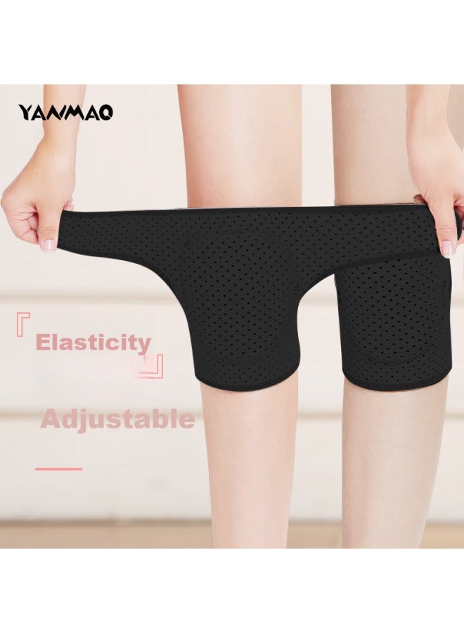 Yanmao Dance Knee Pads For Adults And Children, Thick Foam Anti-fall Knee Protectors For Girls, For Kneeling And Dancing, 1 Pair - Image 2