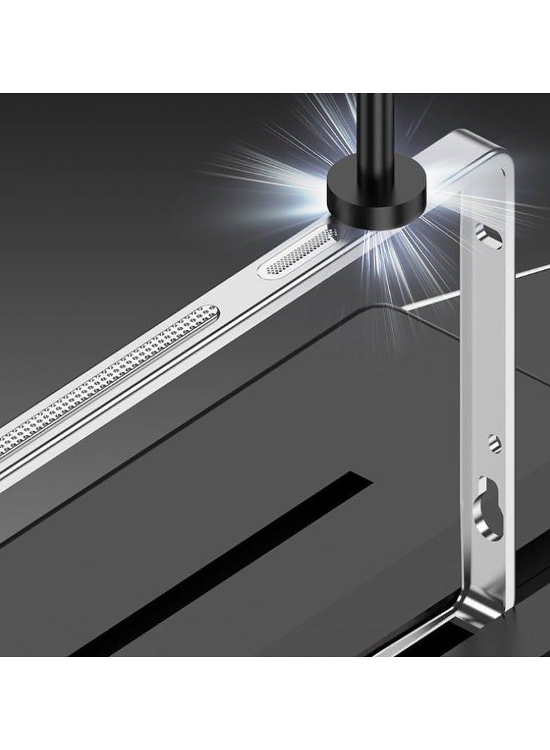 عام **غطاء معدني من سبائك الألمنيوم لـ ZTE نوبيا ريد ماجيك 11 برو/11 برو+ - تصميم مشبك رفيع مضاد للسقوط والصدمات مع تهوية فعالة** - Image 4