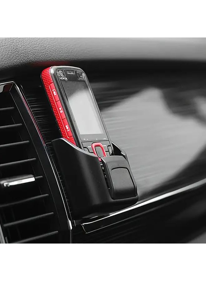 Black Car Key Holder Storage Box With Remote Control Holder Dashboard Organizer - Image 4
