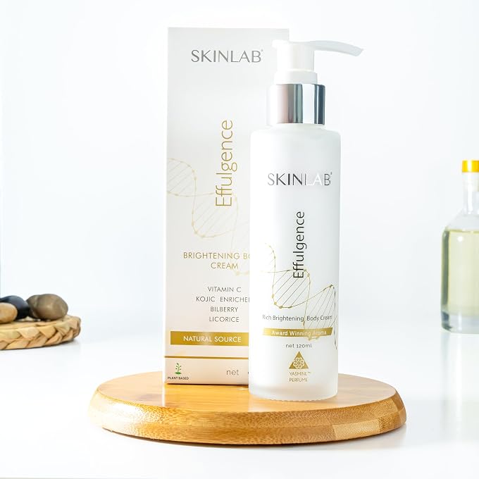 SKINLAB Effulgence Rich Body Whitening Cream| For all Skintype| Vitamin C| Kojic Enriched| 120ml - Image 2
