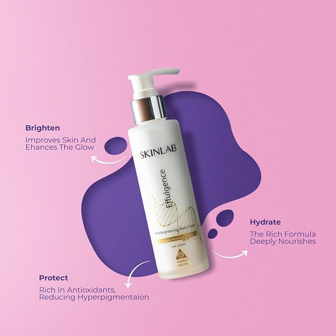SKINLAB Effulgence Rich Body Whitening Cream| For all Skintype| Vitamin C| Kojic Enriched| 120ml - Image 3
