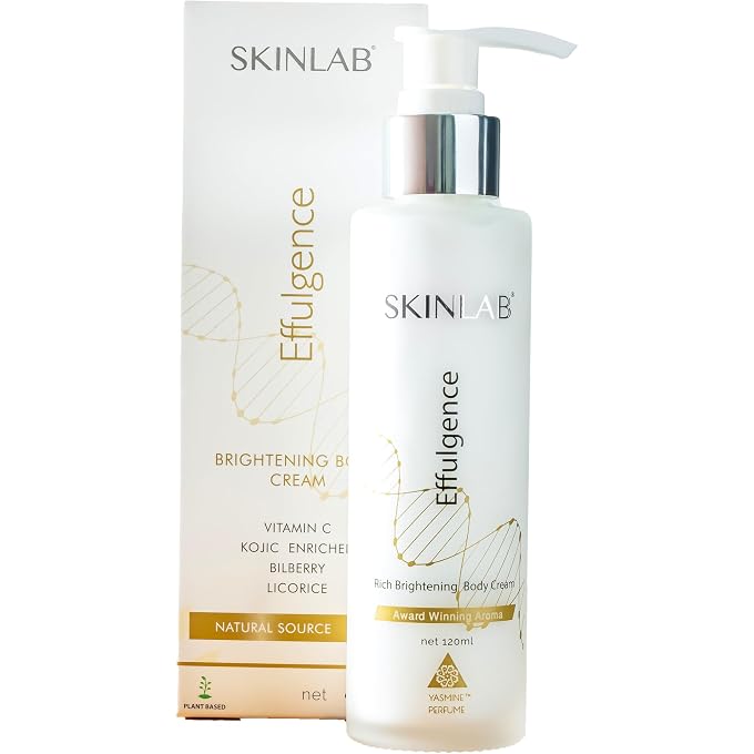 SKINLAB Effulgence Rich Body Whitening Cream| For all Skintype| Vitamin C| Kojic Enriched| 120ml - Image 1