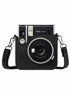 SYOSI Camera Case for Mini 40， Instant Camera Protective Case Compatible with Instax Mini 40 Instant Film Camera (Black)  - Image 4