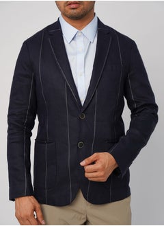 SELECTED Men's Autumn Suit Blazer - Electric blue - pzsku/ZDE2F03F814165D946571Z/45/_/1692383636/93597b7a-c94b-408e-8712-55ed5a691aed