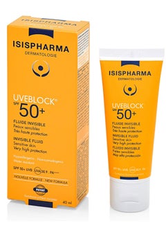 ISIS PHARMA ISIS UVEBLOCK 50+ INVISIBLE FLUID 40ML  - Image 2