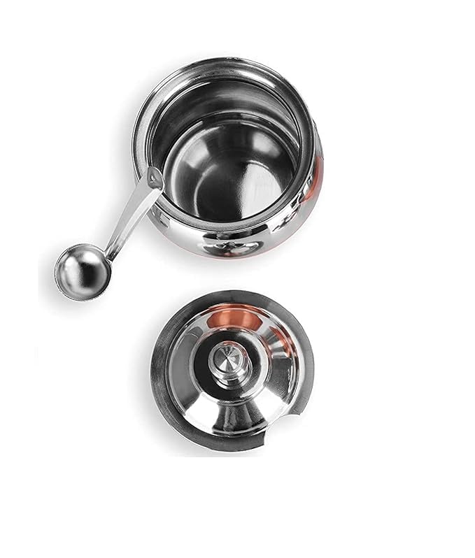 Multipurpose Stainless Steel Copper Bottom Ghee Pot -250ml  - Image 3