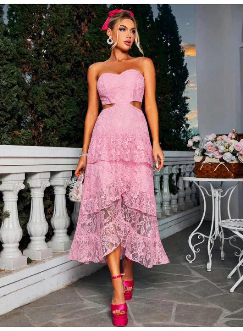 SIMPLEE Women's Summer Elegant DressLight & Comfortable Lightweight Cotton Blend Perfect for Outings