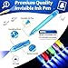 Joycover 12 PCS Invisible Ink Pen with UV Light for Kids Spy Pens and Notebook Birthday Party Favors for Kids 48 School Prize Goodie Bag Stuffers UV Pen for Secret Message Escape Room - Image 4