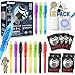 Joycover 12 PCS Invisible Ink Pen with UV Light for Kids Spy Pens and Notebook Birthday Party Favors for Kids 48 School Prize Goodie Bag Stuffers UV Pen for Secret Message Escape Room - Image 2