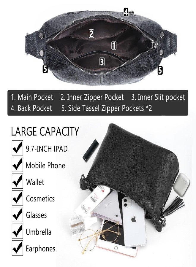 VODIU Hobo Purse for Women Crossbody Bags Top Handle Shoulder Bag Trendy Crossbody Purses and Handbags - Image 4
