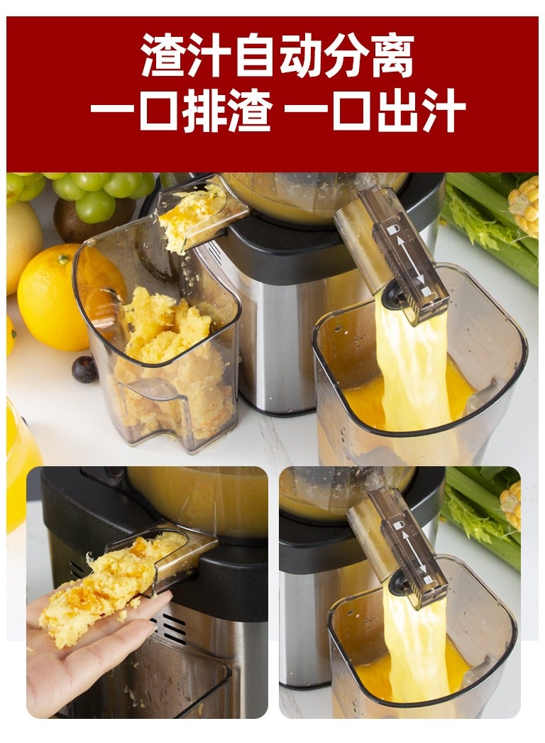 SAVTM SAVTM/Silver JE-36 household stainless steel large-diameter juicer juicer filter top cover accessories  - Image 5