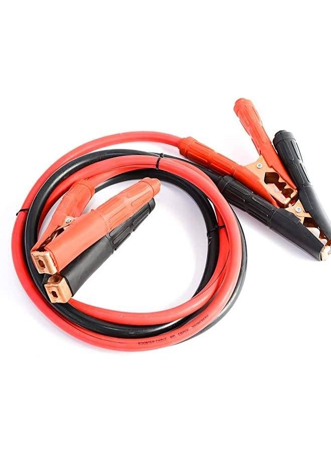 Generic Superdrive 500Amp Jumper Cables for Car Battery, Heavy Duty Automotive Booster Cables for Jump Starting Dead or Weak Batteries + Carrying Bag Included  - Image 2