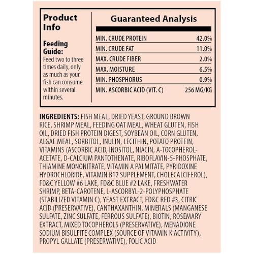 Tetra Goldfish Flakes, Nutritionally Balanced Diet For Aquarium Fish, Vitamin C Enriched Flakes, 4.52 lbs oz - Image 5
