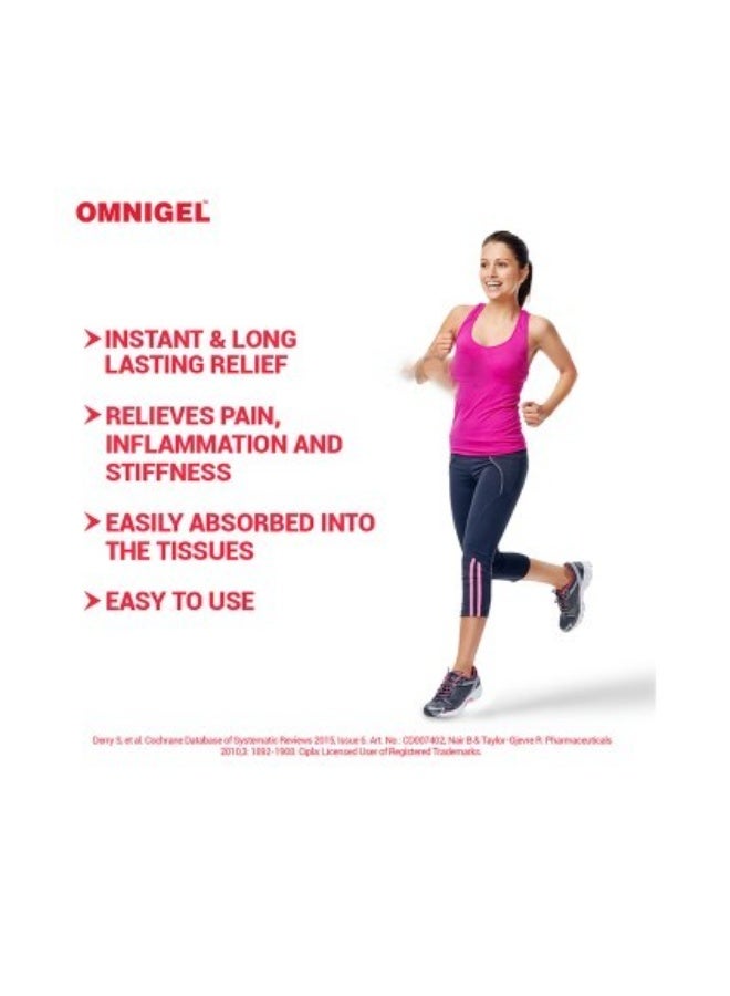 Cipla Omnigel Spray 75g – Fast-Acting Pain Relief for Muscles & Joints - Image 3