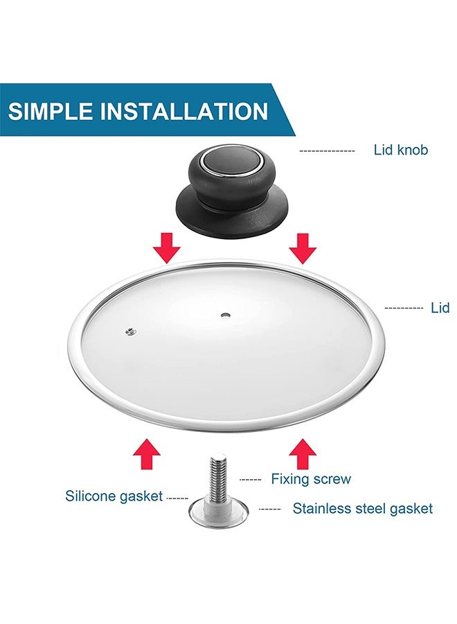 4Pcs Universal Pot Lid Top Replacement Knob - Image 3