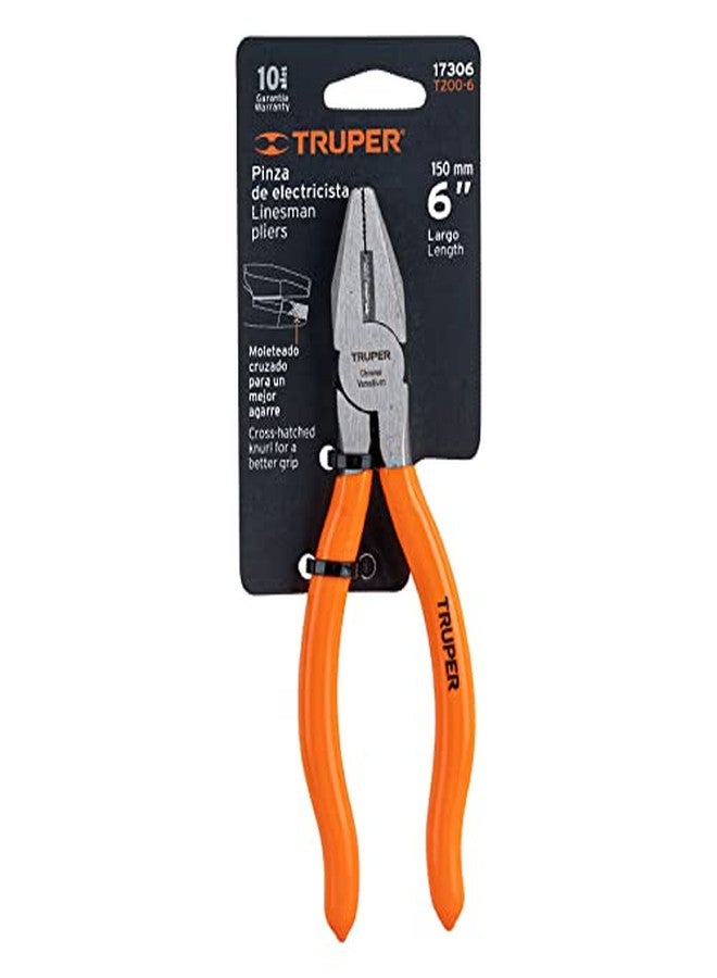 TRUPER T200-6 Lineman's Pliers 6" (15cm) - Image 5
