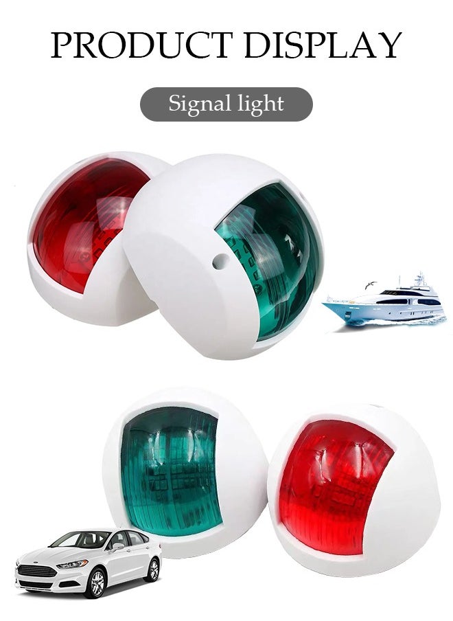 Generic - Pair Of LED Marine Navigation Lights，Yacht Navigation Lights, Signal Lights,Boat Navigation Light - Image 1