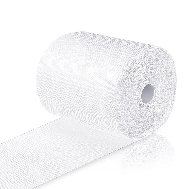 Azonee Fiberglass Cloth Tape (30M X 0.1M), Waterproof Insulation Fabric Roll, Non-Adhesive Mesh Woven Glass Fiber Tape For Boat Repair And Joint Insulation - Image 1