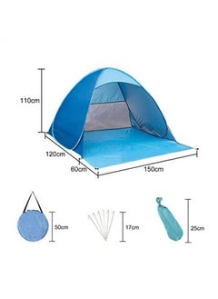 Alissa Pop Up Tent Outdoor Beach Set Double Automatic With Bag Camping Hiking Dessert Travel  - Image 5