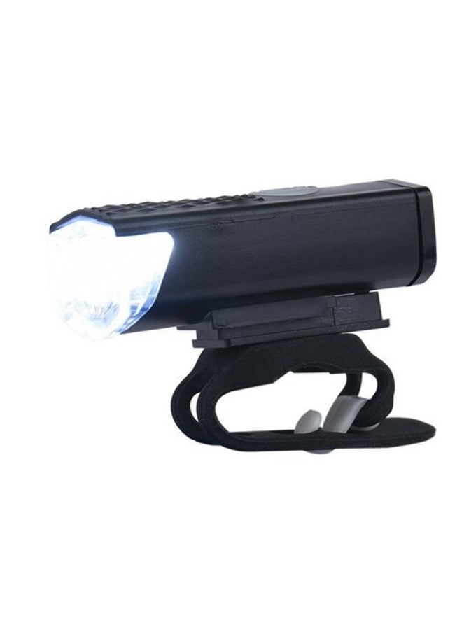 Rechargeable Bicycle Front Light 2255 black 216 tail light red 2255 black +216 tail light red (one bag) - Image 2