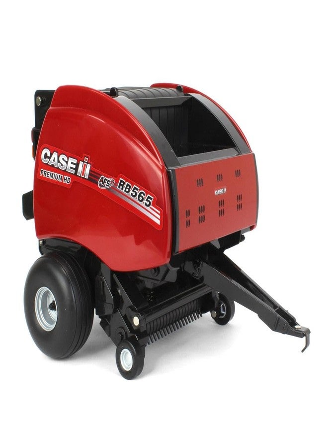 إرتل مكبس بالات دائرية من طراز ERTL 1/16 Case IH RB565 مع بالتين دائريتين، 44313 - Image 2